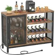 Homieasy Wine Bar Cabinet