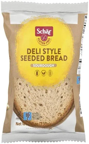 Schar Gluten Free Deli Style Seeded Bread