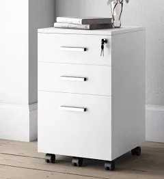 Lazio File Cabinet with Lock Filing Cabinet for Home and Office