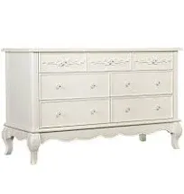 Evolur Aurora 7 Drawer Double Dresser