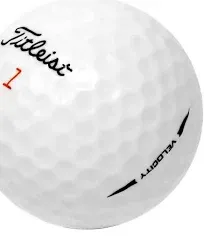 120 Titleist Velocity Mint Used Golf Balls AAAAA 