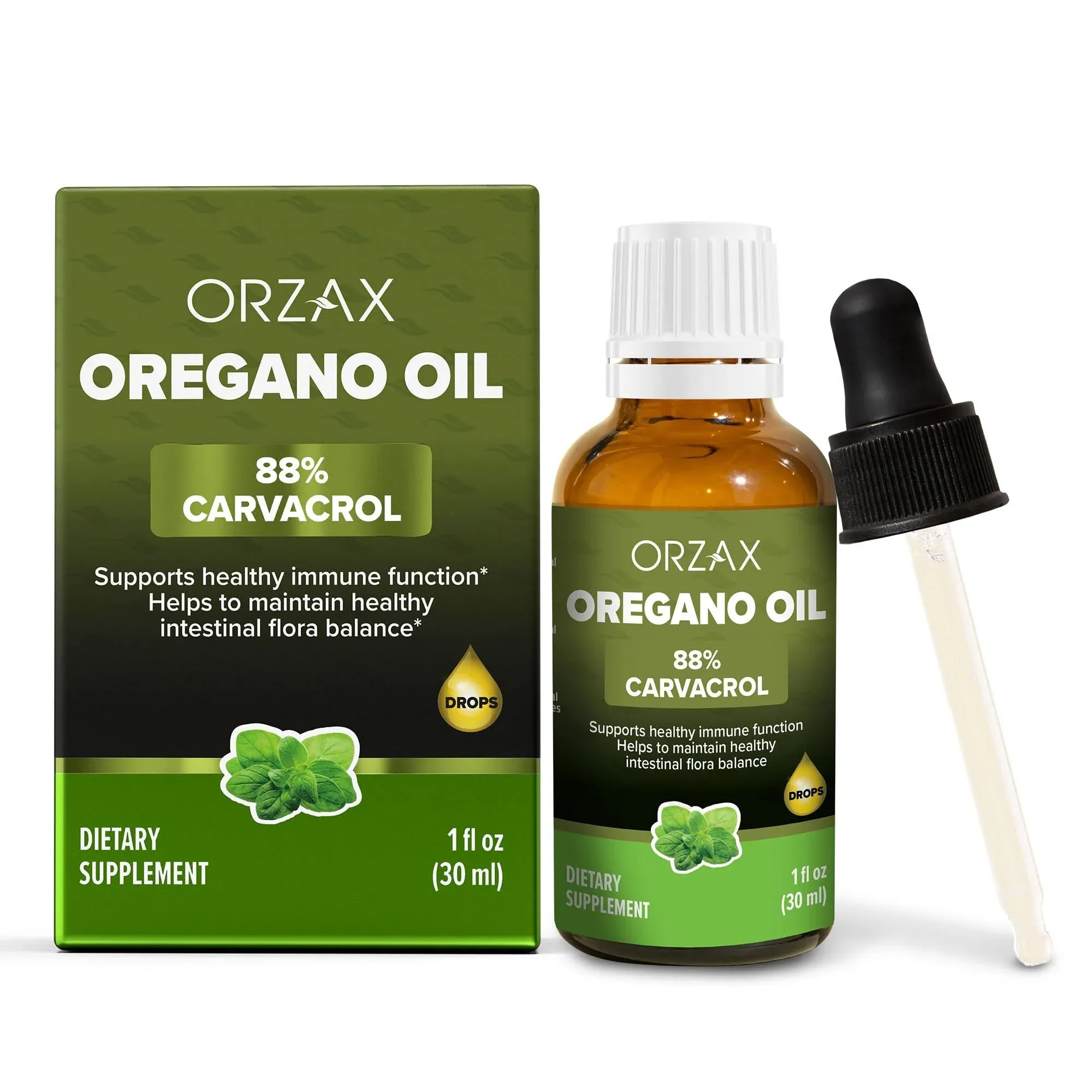 Oregano Oil Drops- 88% Carvacrol