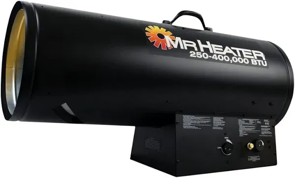 Mr. Heater Forced Air Propane Heater 250,000-400,000 BTU F272425