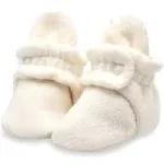 Zutano Unisex Fleece Baby Booties, Two Snap Closure, Newborn to 24 Months