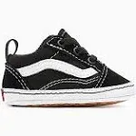 Vans Old Skool Infant Crib Shoes Black/True White