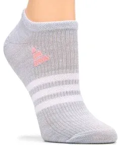 Adidas Women's Superlite 3.0 6-Pack No Show Socks (Grey Assorted)