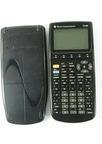 Texas Instruments TI-86 Graphing Calculator - Tested, Dead Pixels, No Cover