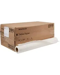 McKesson Smooth Table Paper 21 Inch x 200 Foot