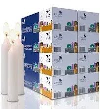 Shabbat Candles Traditional Shabbos Candles 3 Hour