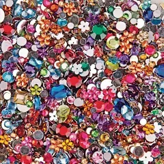 S&S Worldwide Color Splash! Faceted Gemstone Assortment