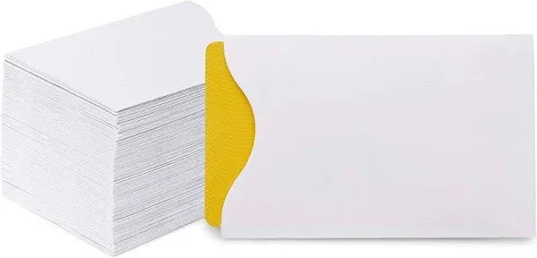 Stockroom Plus Blank Keycard Envelope Sleeves