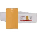 Universal Kraft Clasp Envelope, Center Seam, 28lb, 10 x 15, Brown Kraft, 100-box