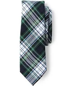 Lands' End Adult Plaid Tie