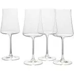 Mikasa Aline Red Wine Glasses Set of 4, 18 oz - Clear