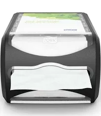 Tork Xpressnap Fit? Counter Napkin Dispenser Black N14, Signature Range, One-at-