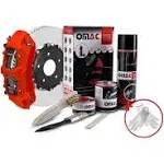 OMAC Brake Caliper Epoxy Based Car Paint Kit Texas Red Matt High-Temp