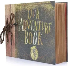 Scrapbook Photo Album Our Adventure Book DIY Handmade Album Scrapbook New 