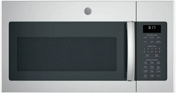 GE 1.7 cu.ft Over-the-Range Sensor Microwave Oven