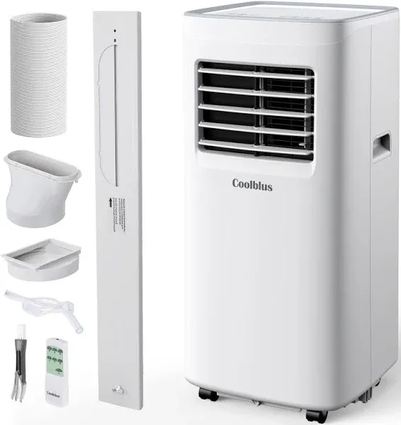 Coolblus portable air conditioner,12000 BTU portable ac unit up to 550 Sq,3 IN 1 with Remote Control