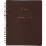 At-a-glance Signature Collection Academic 2024-2025 Weekly Monthly Planner Brown