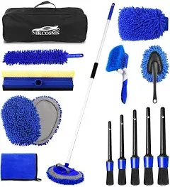 NIKCOSMK 62'' Car Wash Brush Kit