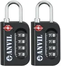 4-Digit, Combination Luggage Lock