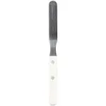 Ateco 1335 Offset Spatula with 4.5-Inch Stainless Steel Blade, Plastic Handle, Dishwasher Safe Icing