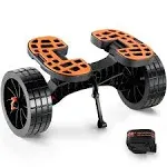 Kayak Cart Foldable Kayak Dolly Aluminum Kayak Wheels with 10&#039;&#039; Solid Tires