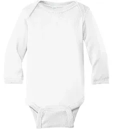 Rabbit Skins Long-Sleeve Baby Onesie