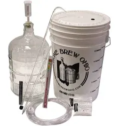 Winemakers Depot 3 Gallon Glass Wine Making Equipment Kit