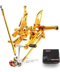 Arashi Adjustable Rearsets for Honda CBR1000RR (2004-2007 / CBR600RR 2003-2005