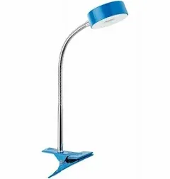 Globe Electric Blue LED Clip Lamp