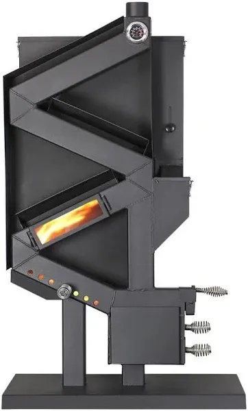 US Stove The WiseWay Pellet Stove 2,000 sq. ft. Non-Electric GW1949 Ne