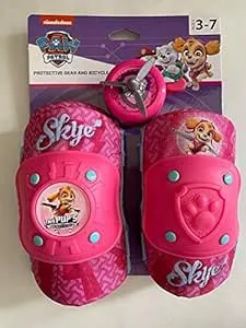 Bell Paw Patrol Skye Elbow &amp; Knee Pad Set with Bike Bell Value Pack