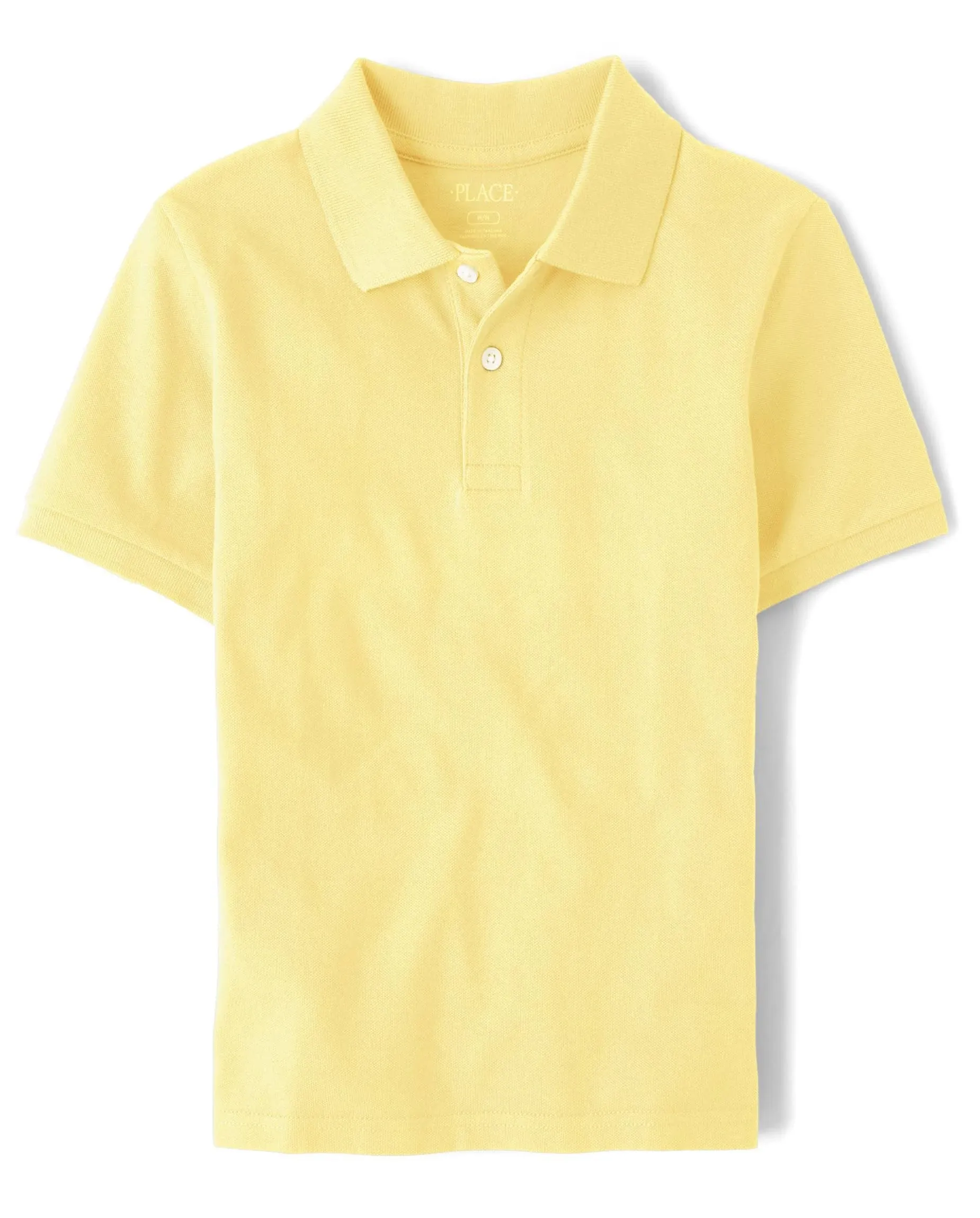 The Children's Place Boys' Uniform Short Sleeve Pique Polo