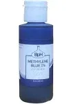 BioPharm Methylene Blue, 1% USP (Pharmaceutical) Grade, 50 ml (1.69 fl oz); 3rd Party Tested