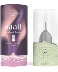 Saalt Cup + Disc Steamer