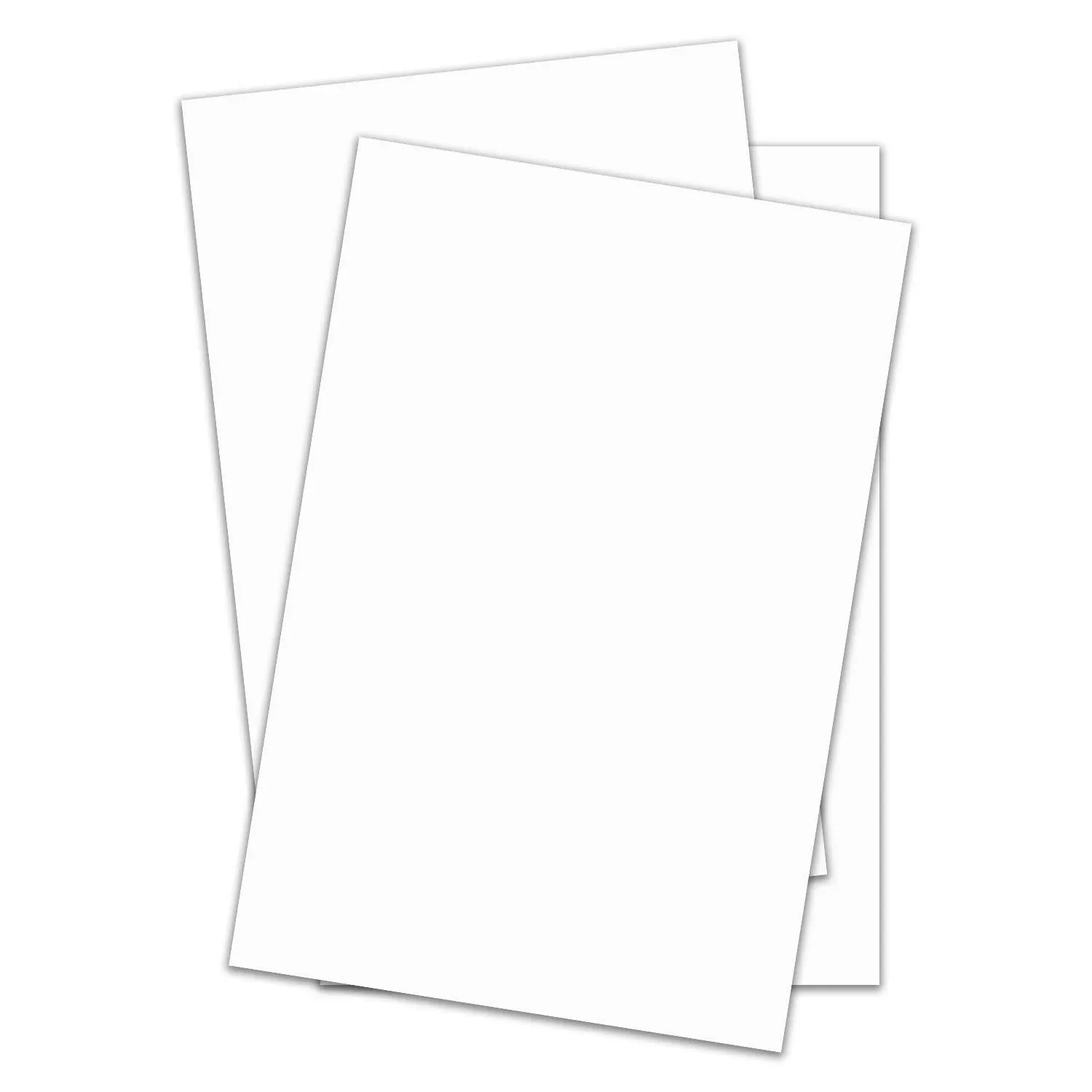 White Silk Matt Card Stock 130lb. Cover (300gsm) - 50 PK (Choose Your Size)