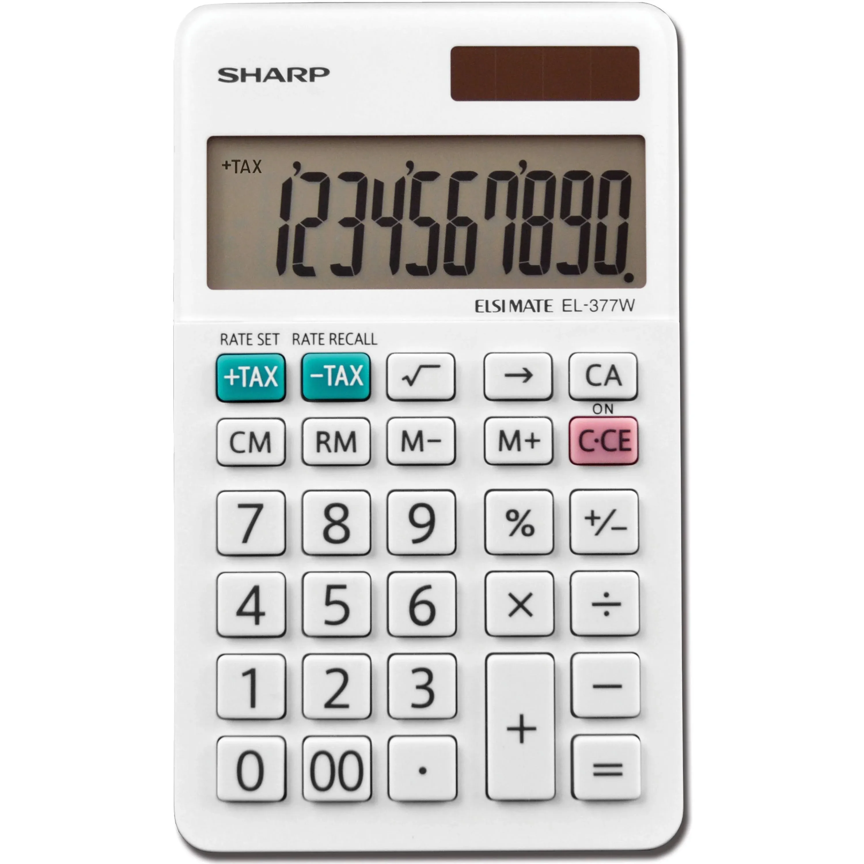 Sharp EL-377WB Large Pocket Calculator