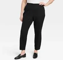 A New Day Women's High-Rise Slim Fit Ankle Pants