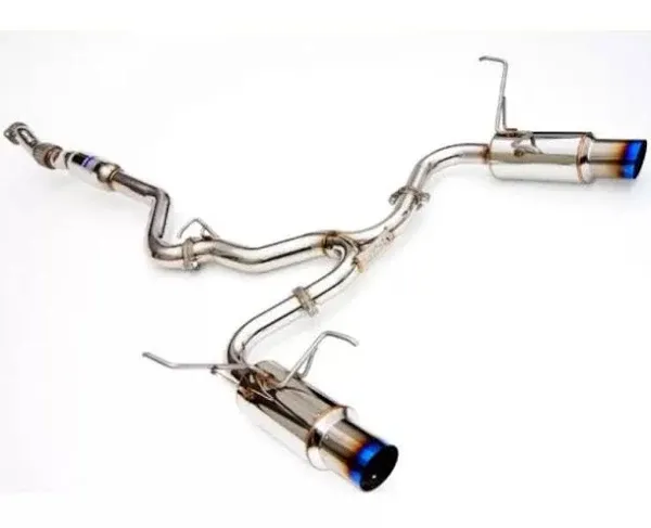 Invidia HS11STIGTT N1 Catback Exhaust 11-14 Subaru STI Sedan 08-14 WRX - TI Tips