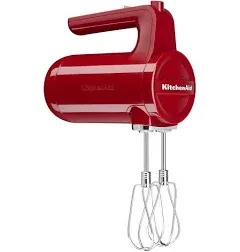 KitchenAid - Cordless 7 Speed Hand Mixer - Black Matte