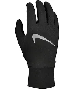 Womens Nike Accelerate Running Gloves Black