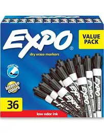 Expo Dry Erase Markers Low-Odor