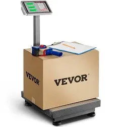 VEVOR 660 lbs/0.1 Computing Digital Floor Platform Scale Shipping Postal Scale