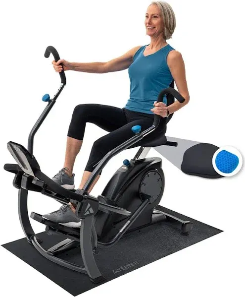 FreeStep LT3 Recumbent Cross Trainer Stepper - Zero-Impact Exercise w/Patented Physical Therapy Stride Technology, Whisper-Quiet, Free App w/Trainer-Led Workouts (LT3(2024))