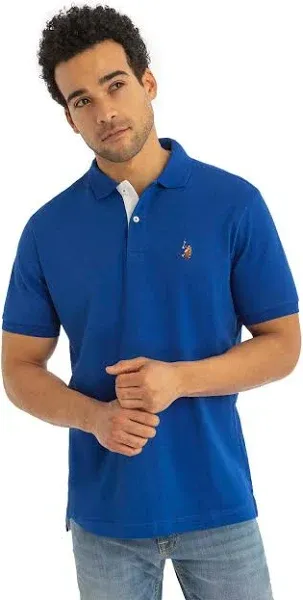 U.S.Polo Assn. Mens Interlock Polo