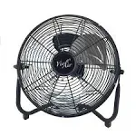 Vie Air 20" Industrial Tilting High Velocity 3 Speed Metal Floor Fan