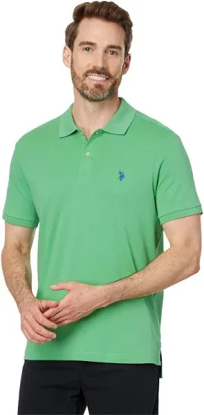 U.s. Polo Assn Men's. Solid Interlock Polo