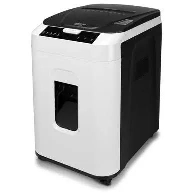 Aurora Commercial Grade 200-Sheet Auto Feed Micro-Cut Paper Shredder New Open